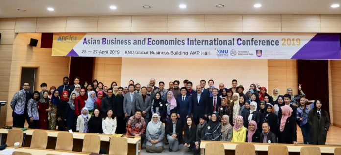 Faculty of Business and Management, UiTM, Malaysia joins hand with Kangwon National University, South Korea to organize the Asian Business and Economics International Conference (ABEIC) 2019