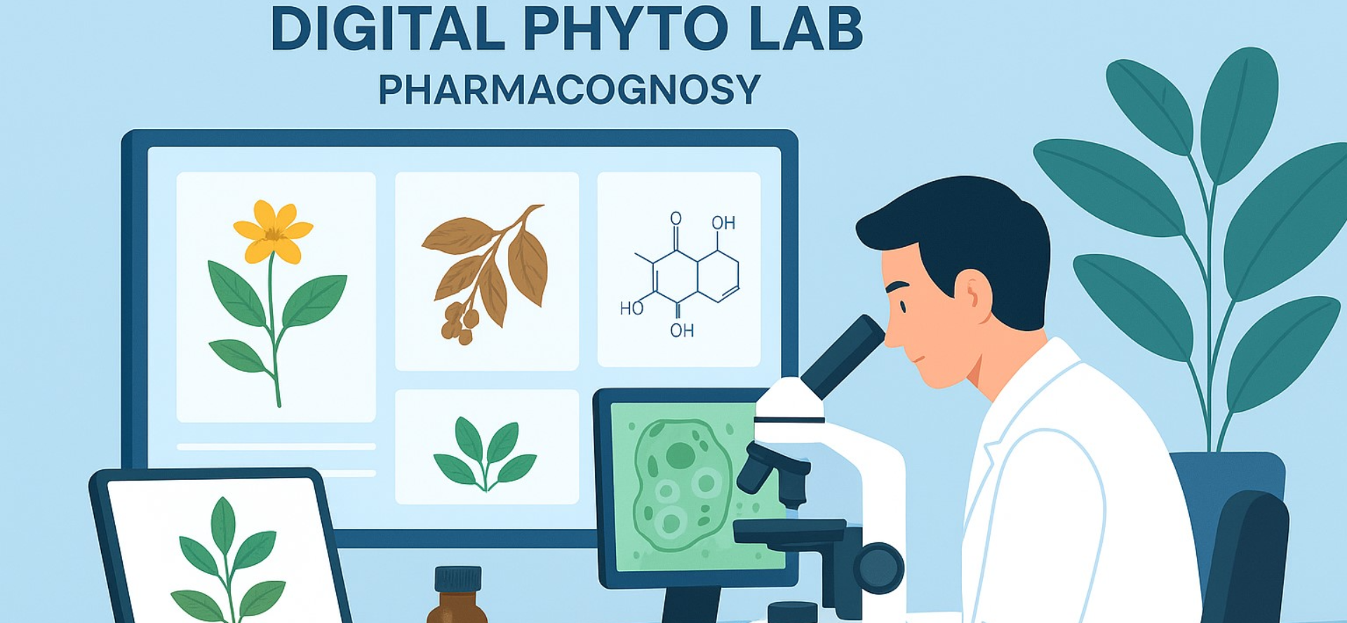 Virtual Phytolaboratory at KazNMU