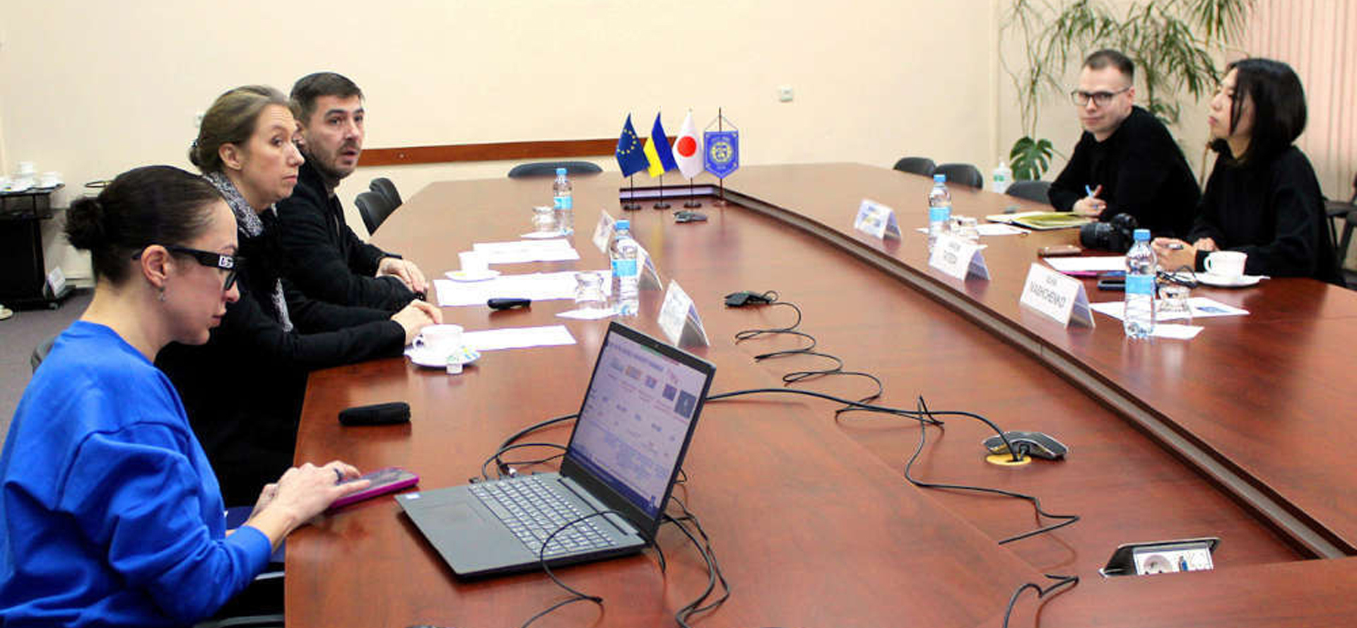 Partners discuss demining studies at KPI