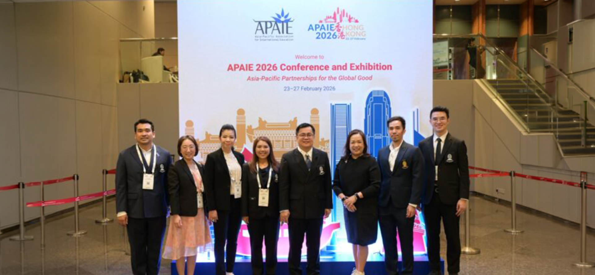 Chula Attends APAIE 2026 Conference in HK