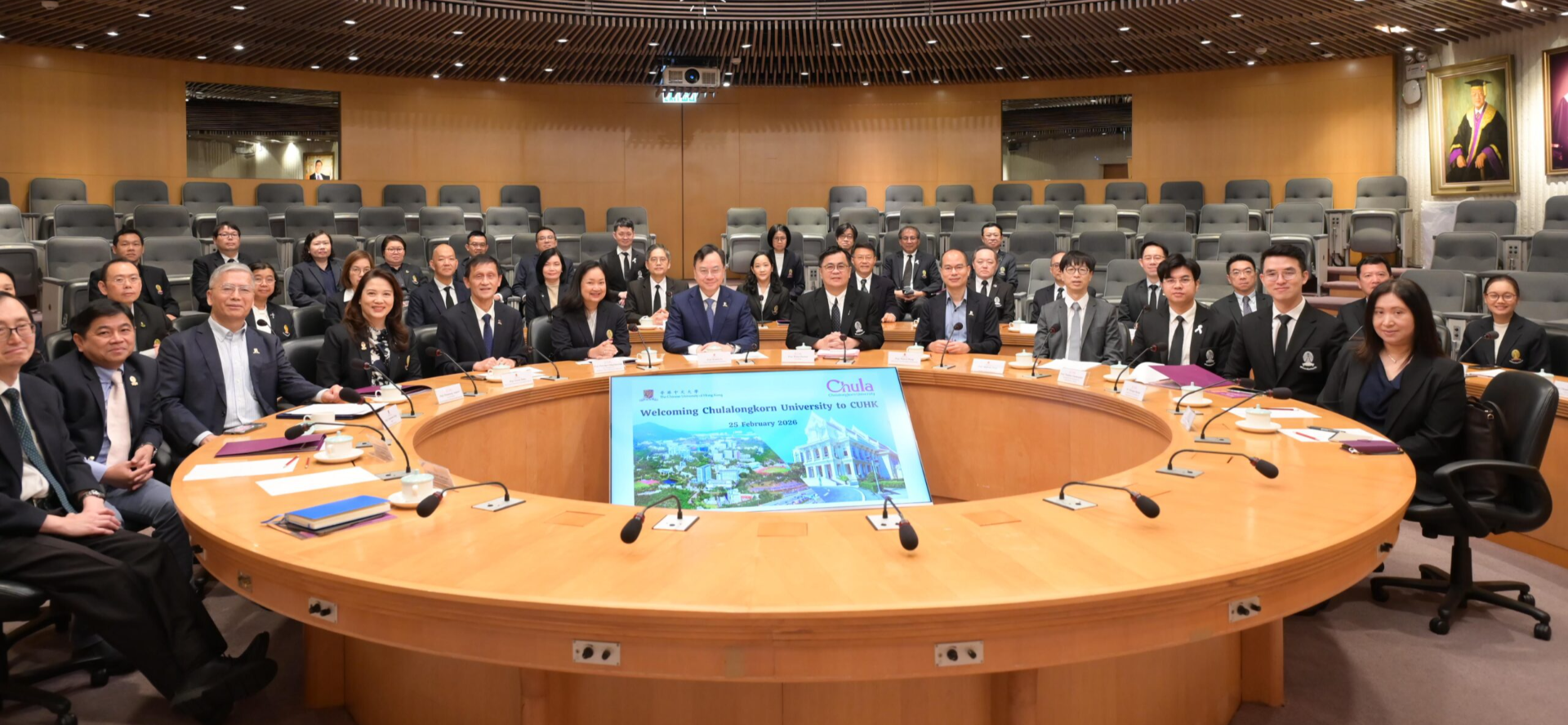 Chula Collaborates with the CUHK