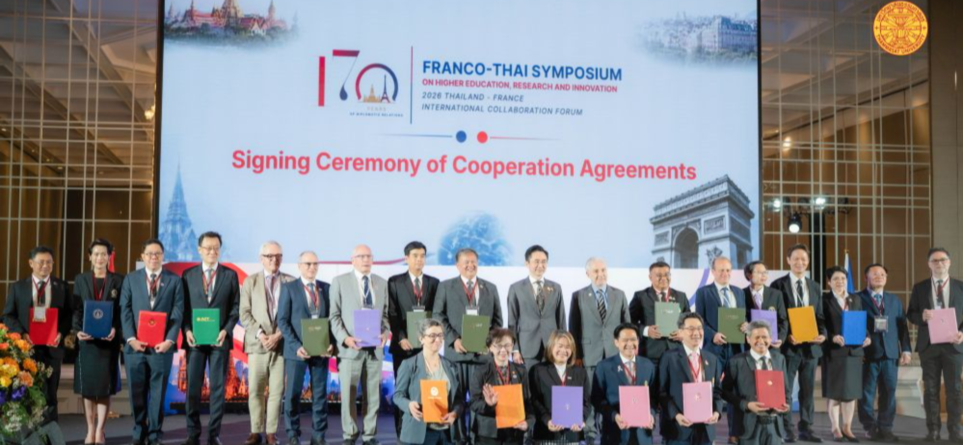 Thammasat and French Institutions Renew Ties