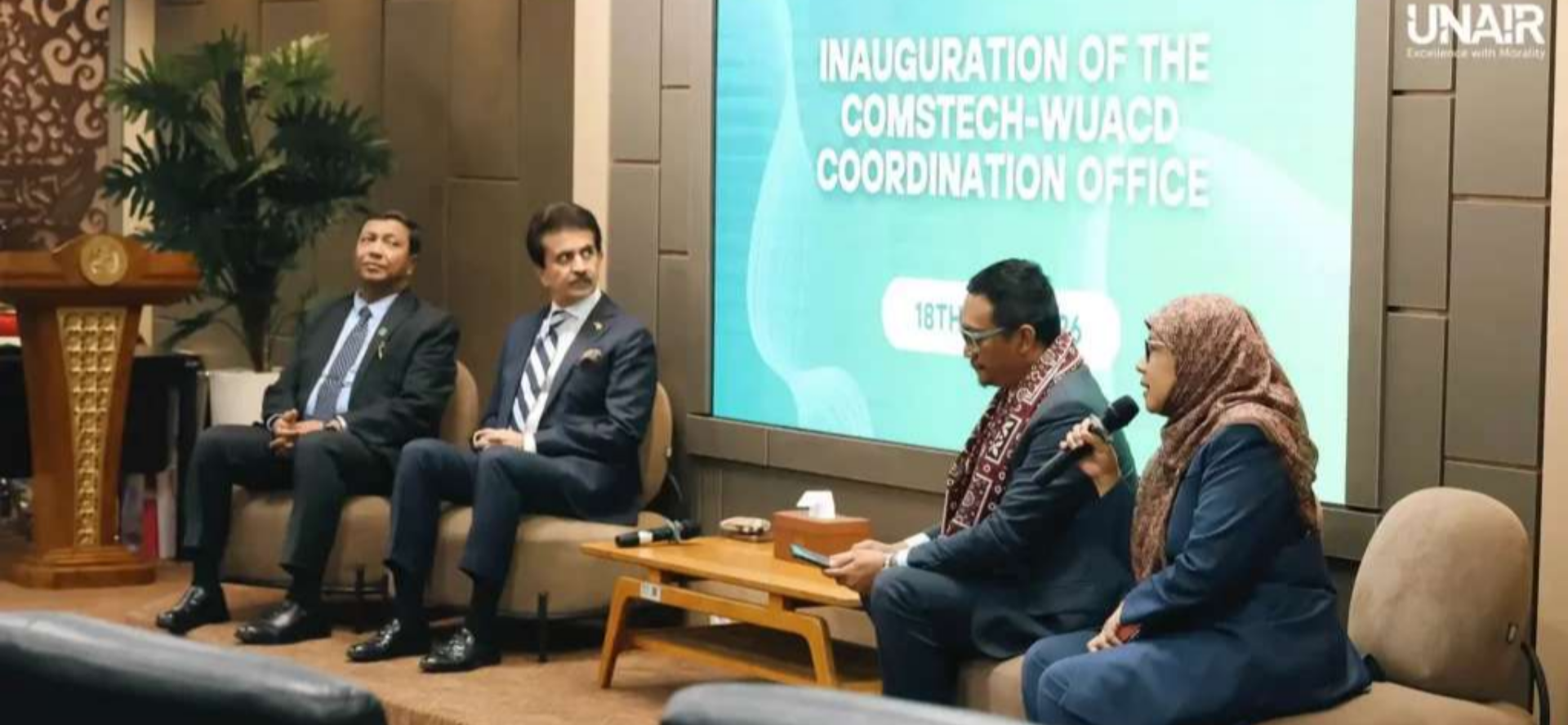 UNAIR – OIC COMSTECH expand collaboration