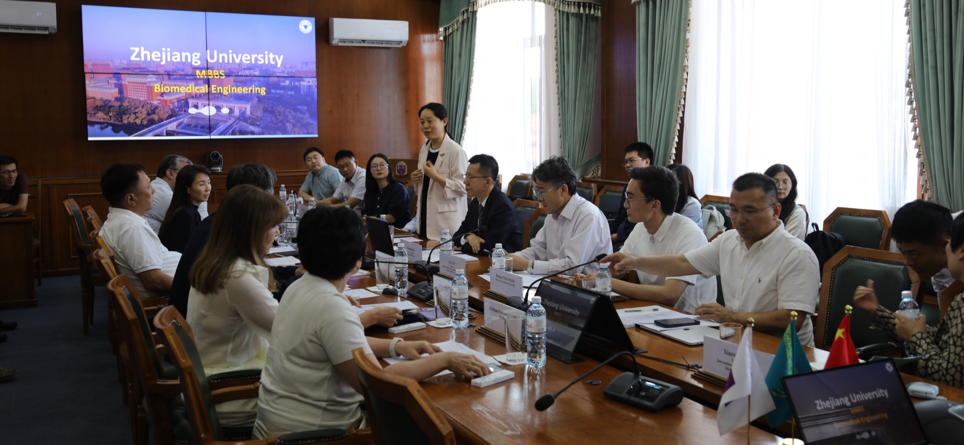 KazNMU hosted a Chinese Delegation